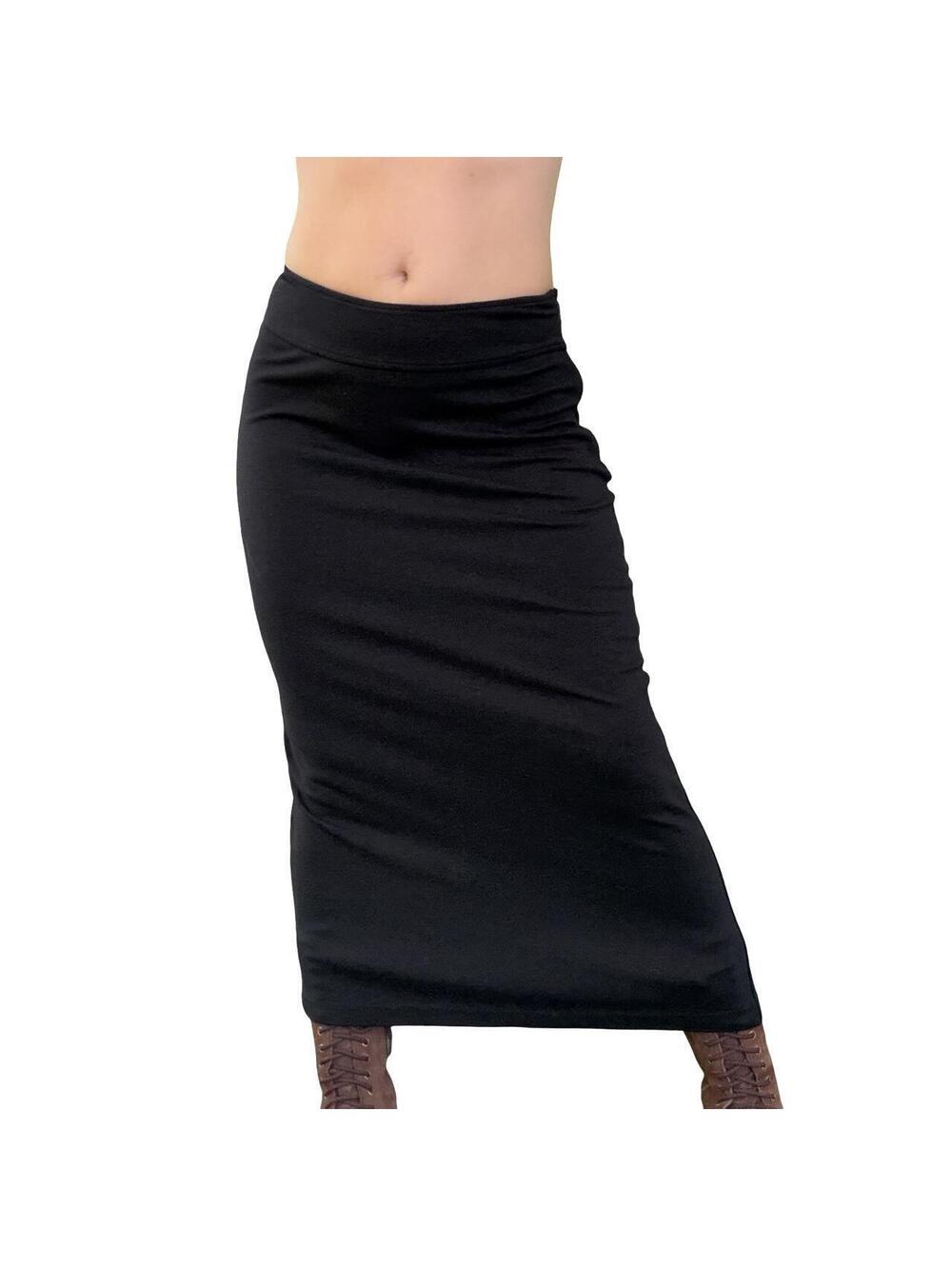 Y2K TRAD GOTH MINIMALIST SKIRT